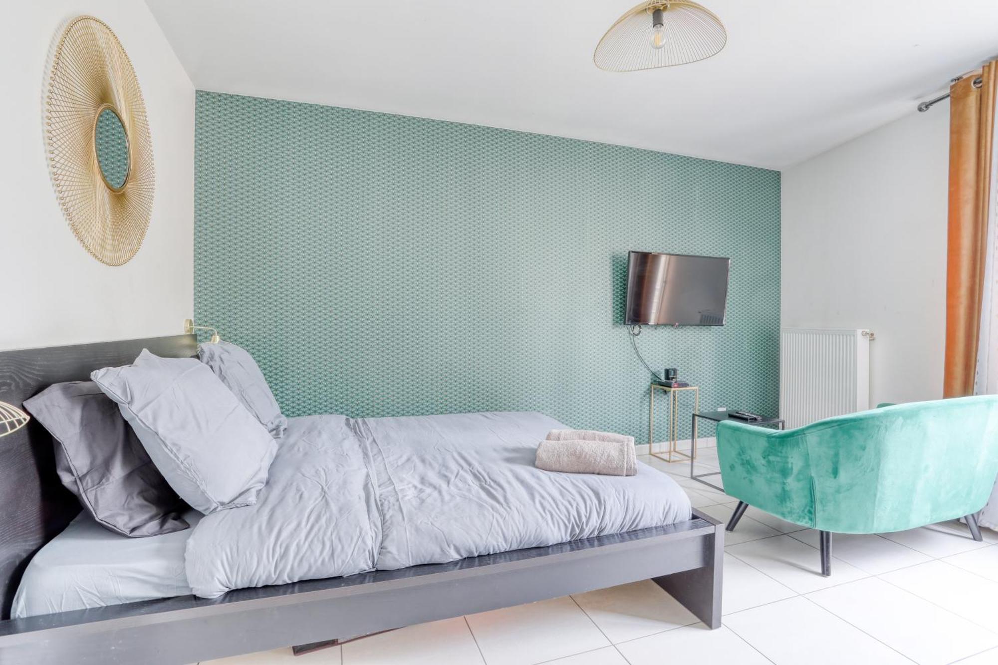 Le Modern Chic - 2 Pers -Disneyland/Val D'Europe A 10 Min Монтеврен Екстер'єр фото