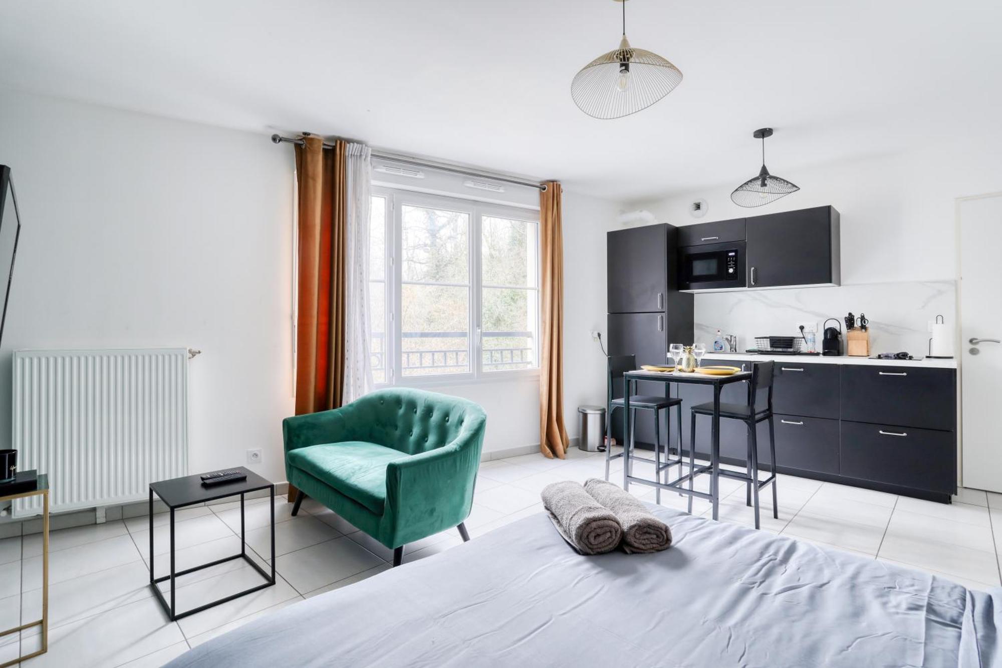 Le Modern Chic - 2 Pers -Disneyland/Val D'Europe A 10 Min Монтеврен Екстер'єр фото